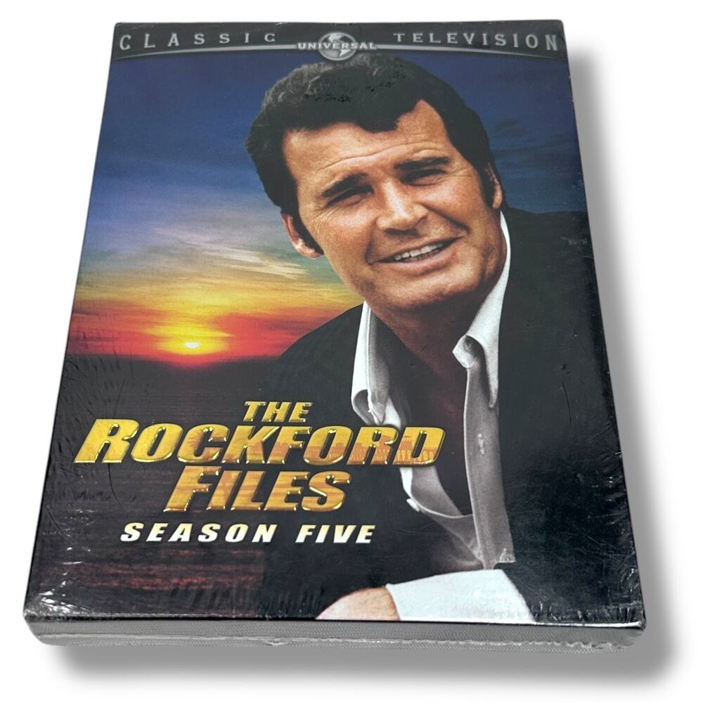 The Rockford Files Season 5 DVD James Garner Detective Drama Series Sealed New